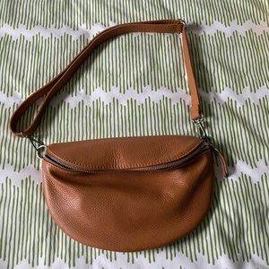 Leather Belt bag.